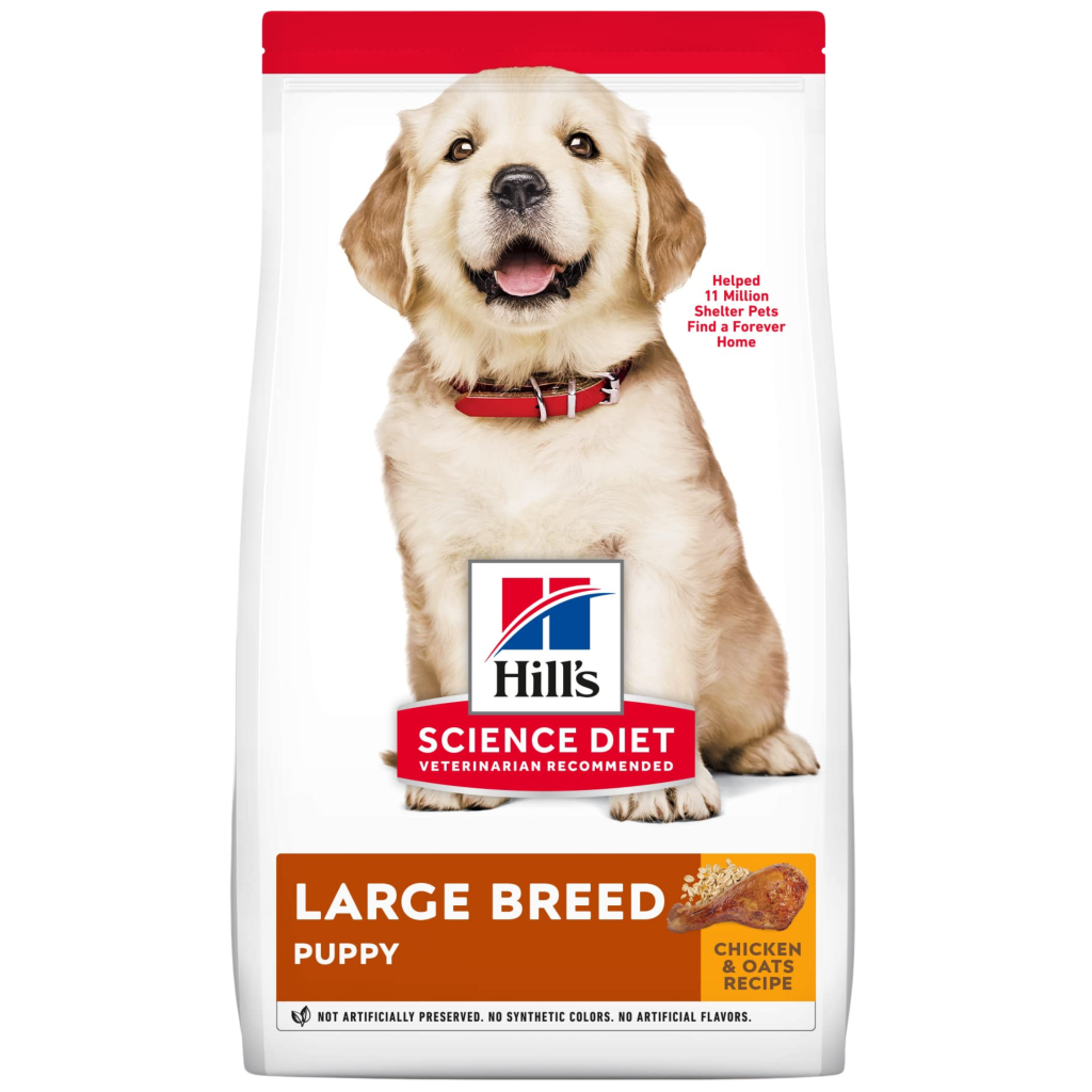 Hill's Science Diet Puppy Large Breed Chicken Meal & Oats Recipe