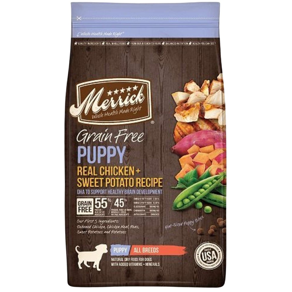 Merrick Grain-Free Puppy Real Chicken & Sweet Potato Recipe