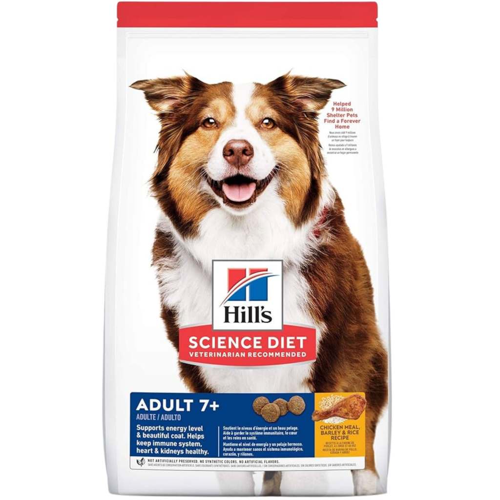 Hill's Science Diet Adult 7+ Chicken Meal, Barley & Brown Rice Recipe